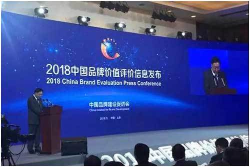 壹号平台官网新材荣登“中国品牌价值排行榜”