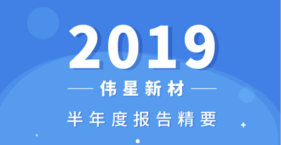 一图看懂壹号平台官网新材2019半年度报告